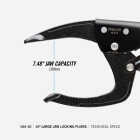 Channellock 10 In. Large Jaw Locking Pliers Image 2