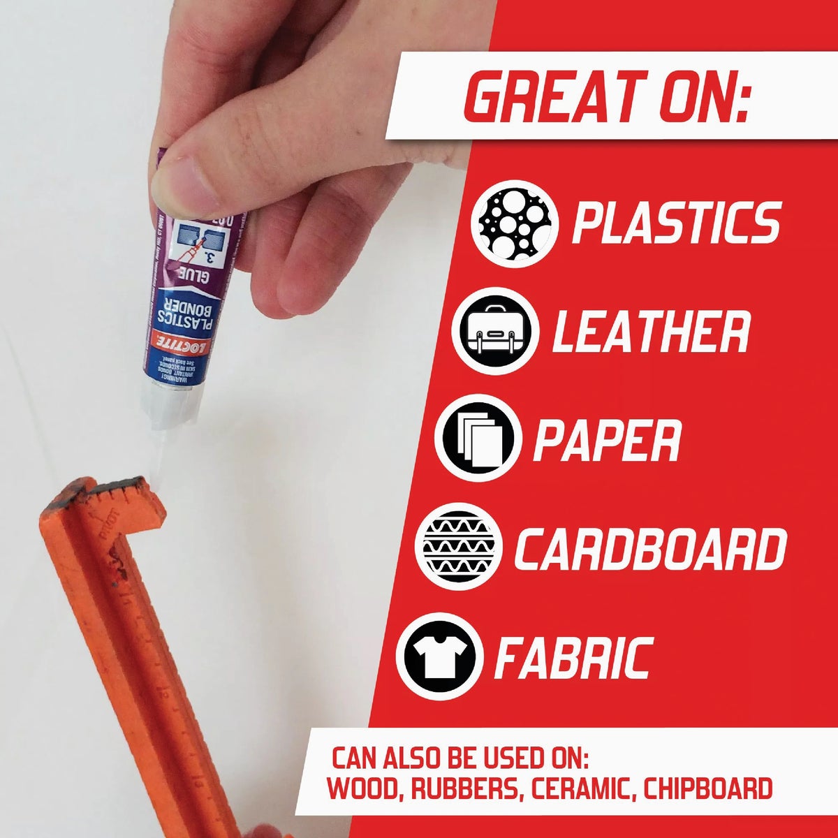 LOCTITE 2 gm Plastic Glue Bonder Image 4