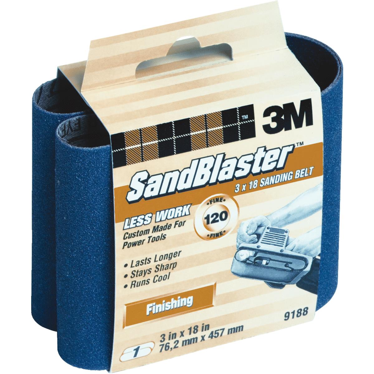 3X18 120G SANDING BELT