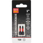 Do it Best 1 In. T20 Torx Impact Ready Screwdriver Bit (2-Pack) Image 1