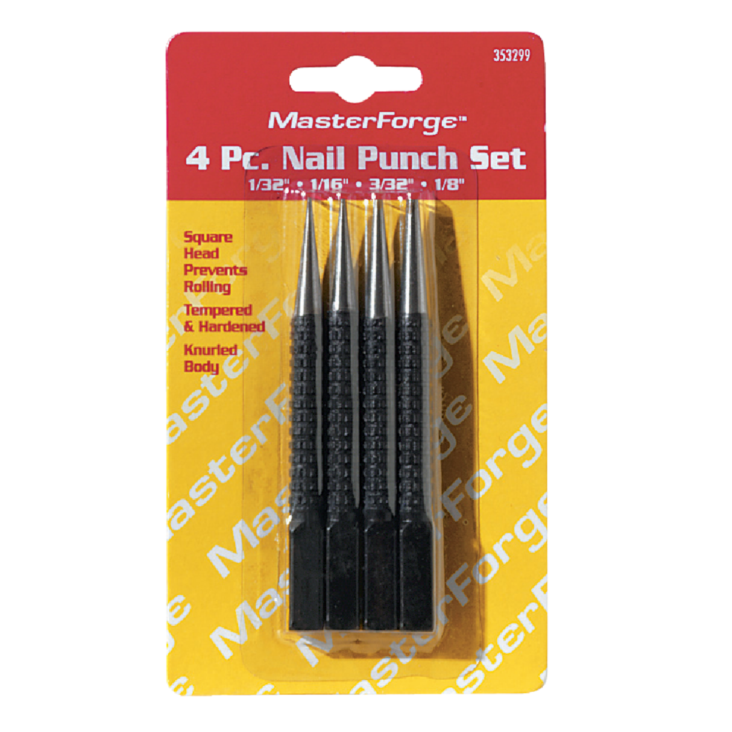 Do it Tempered Steel Nail Set (4-Piece) Image 1