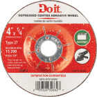 Do it Type 27 4 In. x 1/4 In. x 5/8 In. Masonry Cut-Off Wheel Image 1