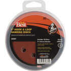 Do it Best 5 In. 80-Grit 8-Hole Pattern Vented Sanding Disc with Hook & Loop Backing (50-Pack) Image 2
