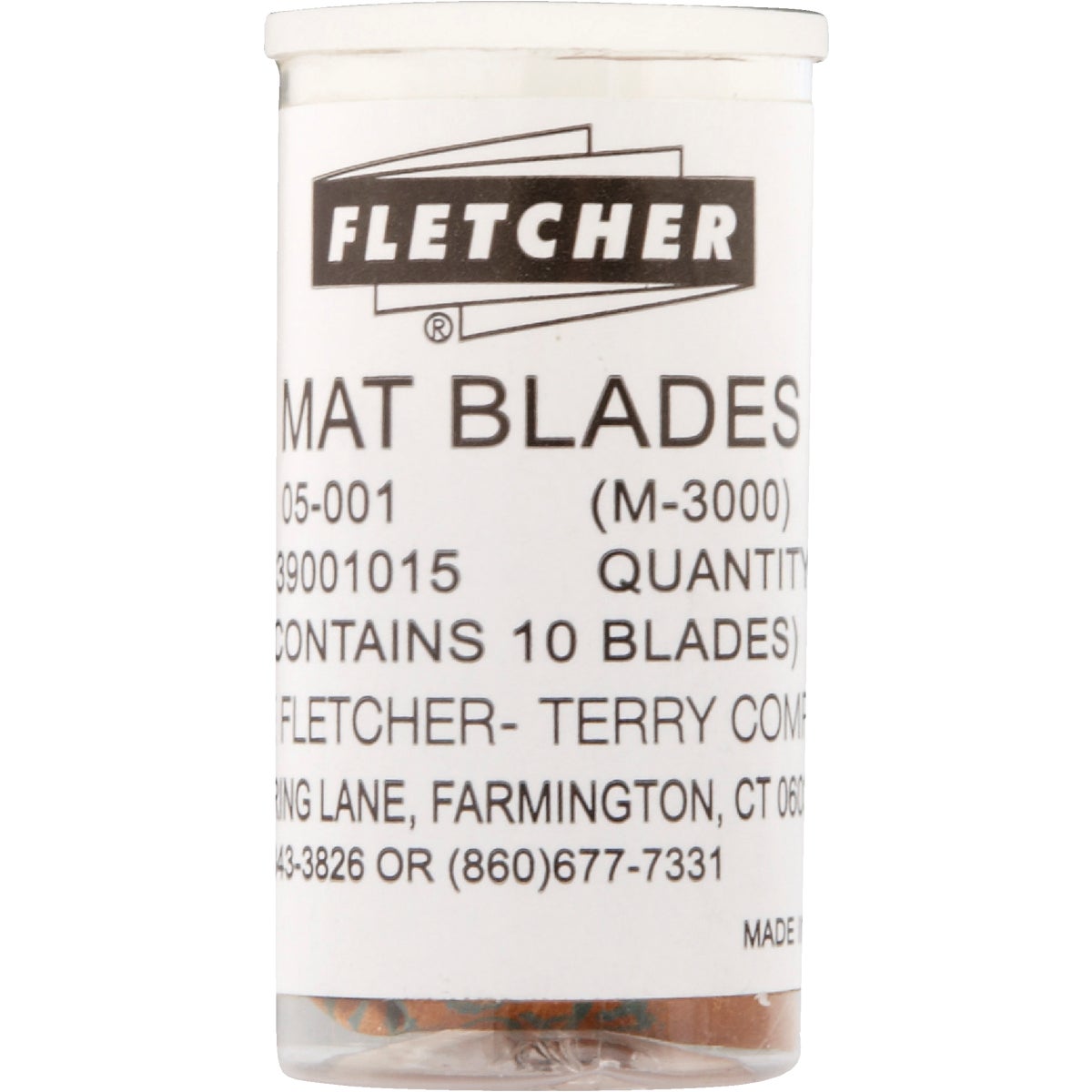 Fletcher Terry Up to 1/4 In. Mat Cutter Blade (10-Pack) Image 2