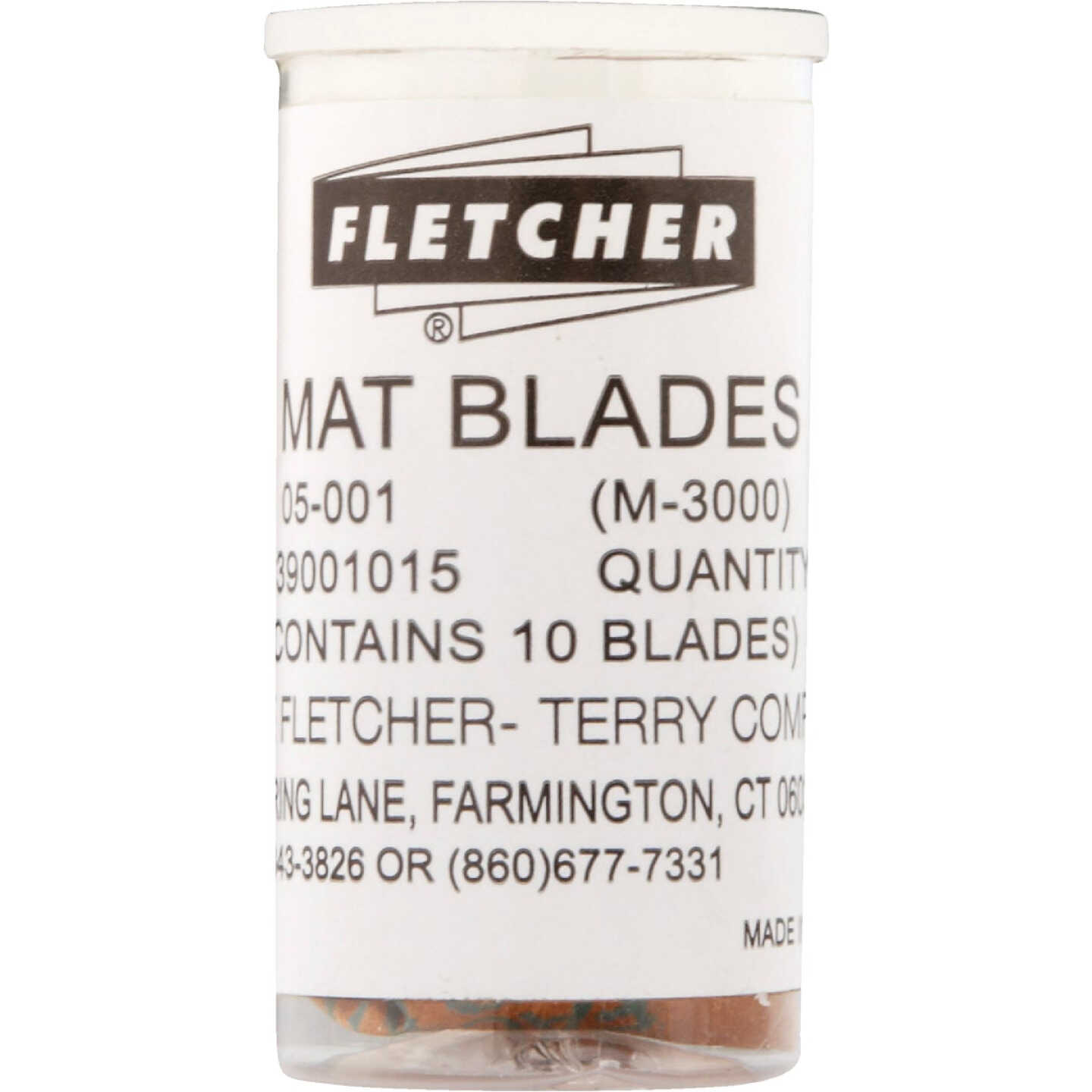 Fletcher Terry Up to 1/4 In. Mat Cutter Blade (10-Pack) Image 2