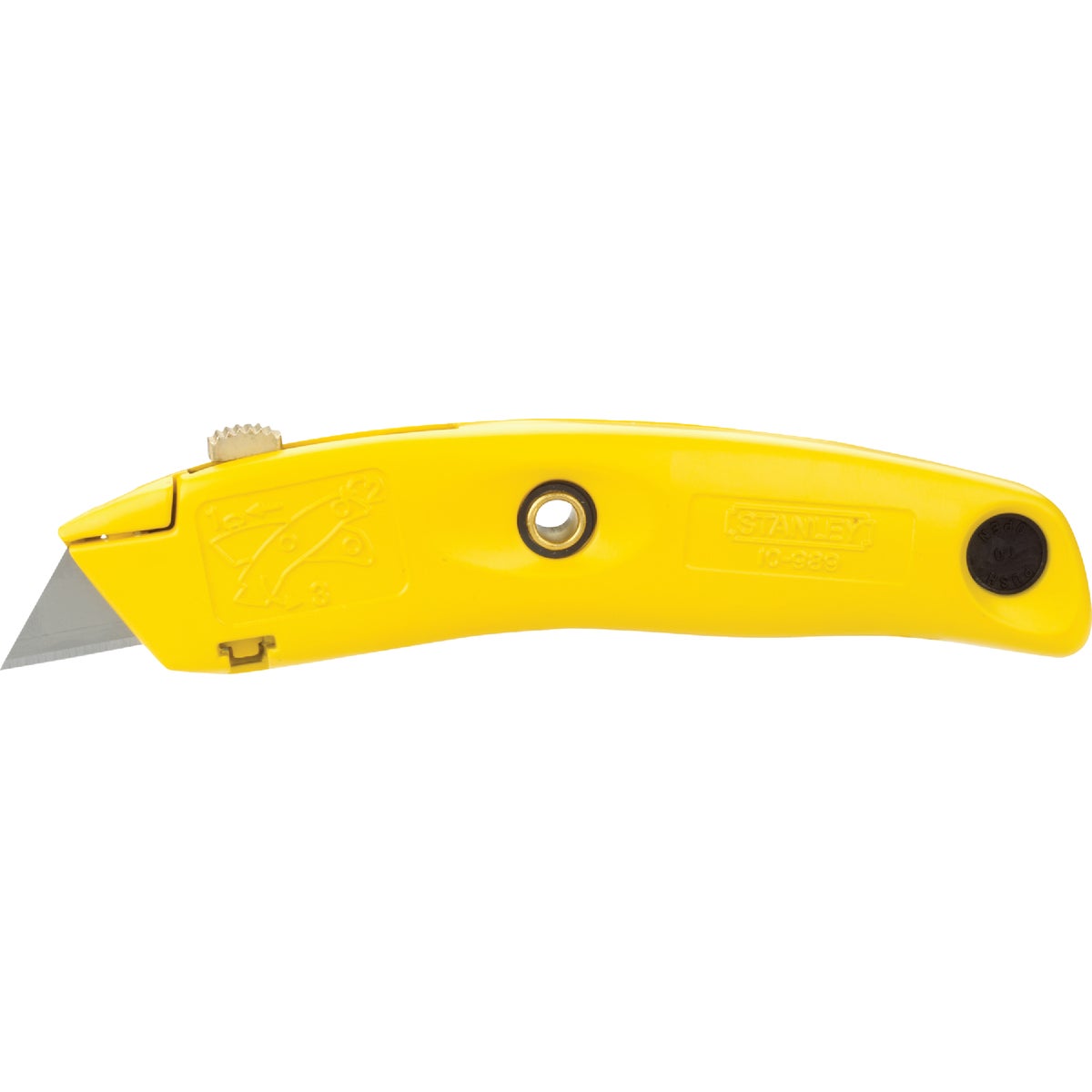 Stanley Swivel-Lock Retractable Straight Utility Knife Image 3