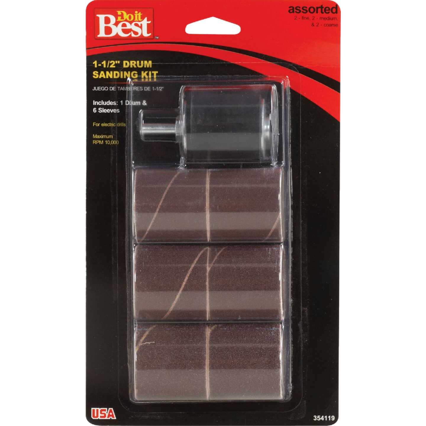 Do it Best 2-1/2 In. x 1-1/2 In. Drum Sander Image 2