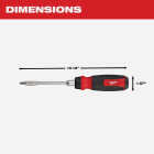 Milwaukee 14-in-1 Ratcheting Multi-Bit Driver Image 3