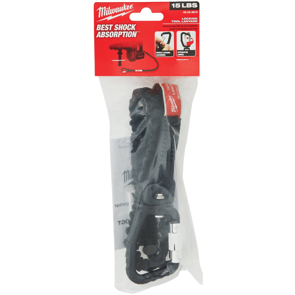 Milwaukee 15 Lb. Locking Tool Lanyard Image 2
