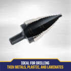 Irwin Unibit 7/8 In. & 1-1/8 In. #9 Step Drill Bit, 2 Steps Image 3