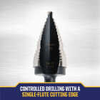 Irwin Unibit 7/8 In. & 1-1/8 In. #9 Step Drill Bit, 2 Steps Image 4