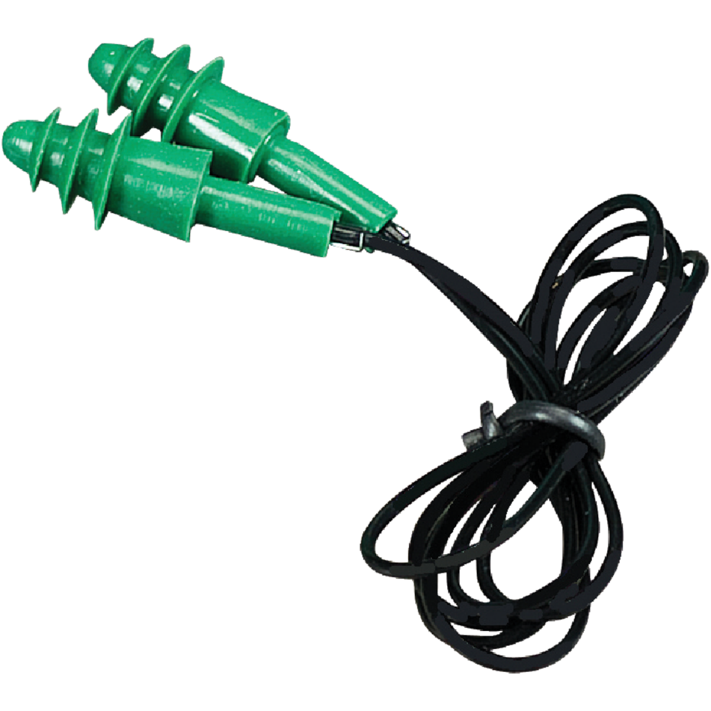 Safety Works Corded Rubber NRR 23dB Ear Plugs Image 1