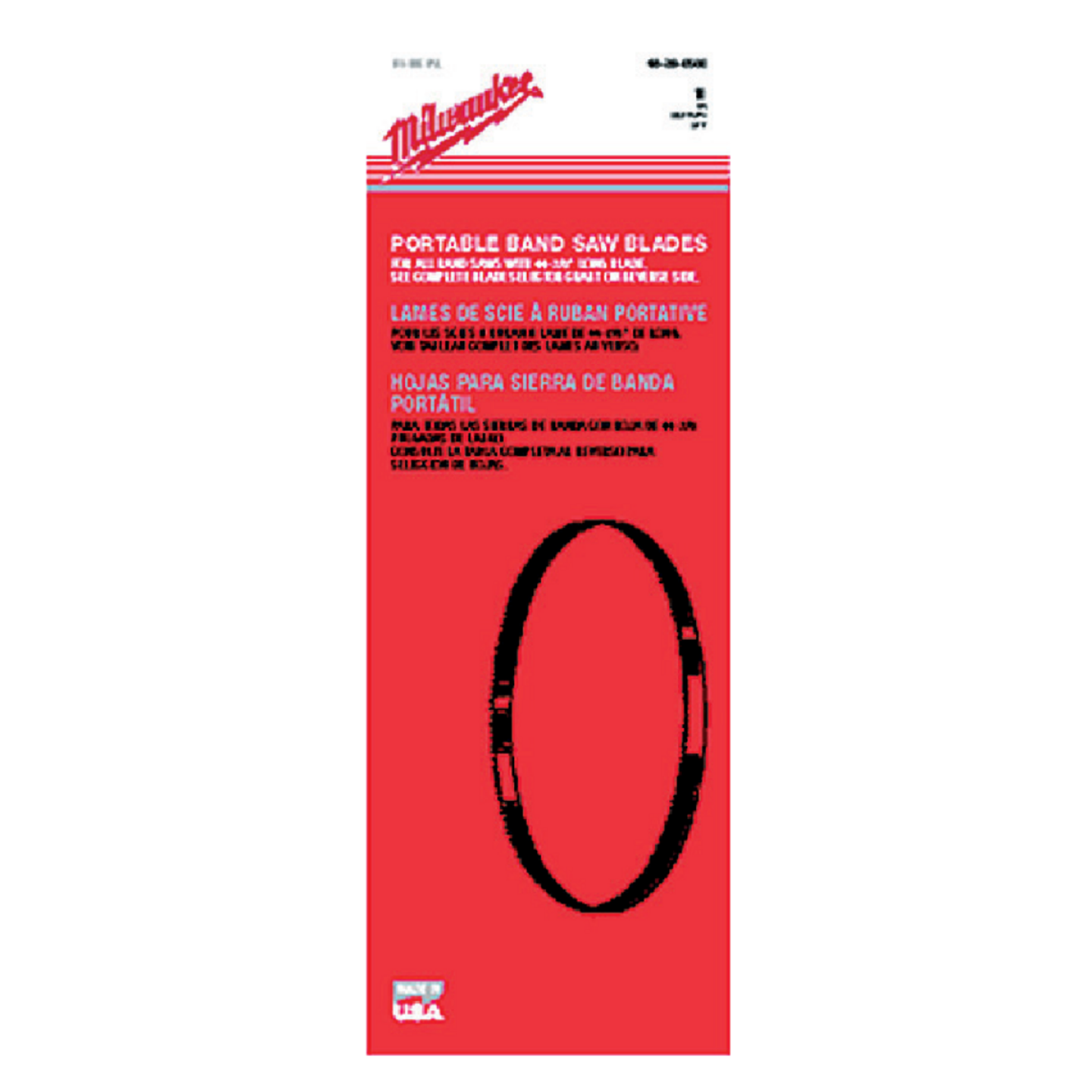 Milwaukee 44-7/8 In. x 1/2 In. 10 TPI Deep Cut Band Saw Blade Image 1