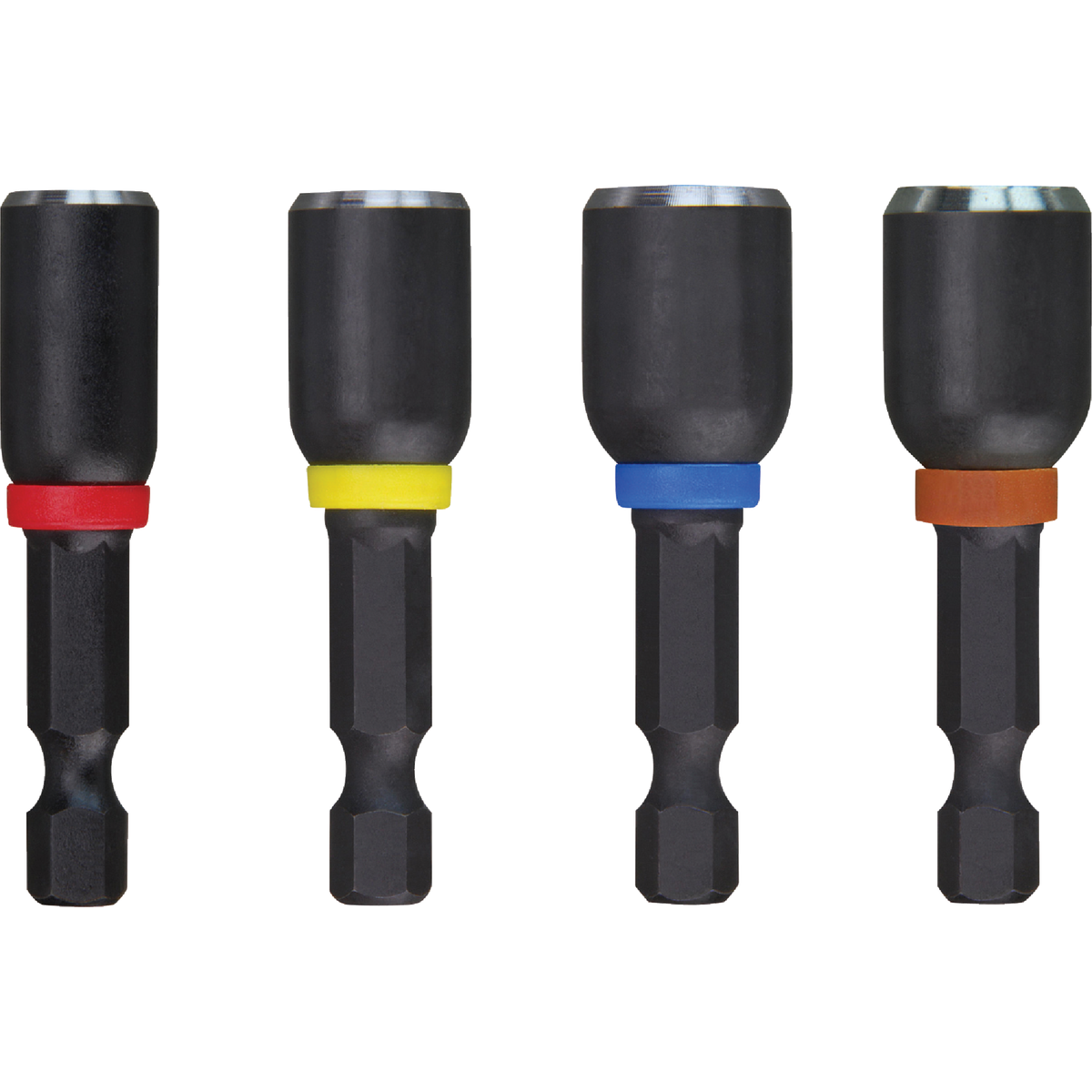 Milwaukee SHOCKWAVE 4-Piece Impact Magnetic Nutdriver Bit Set