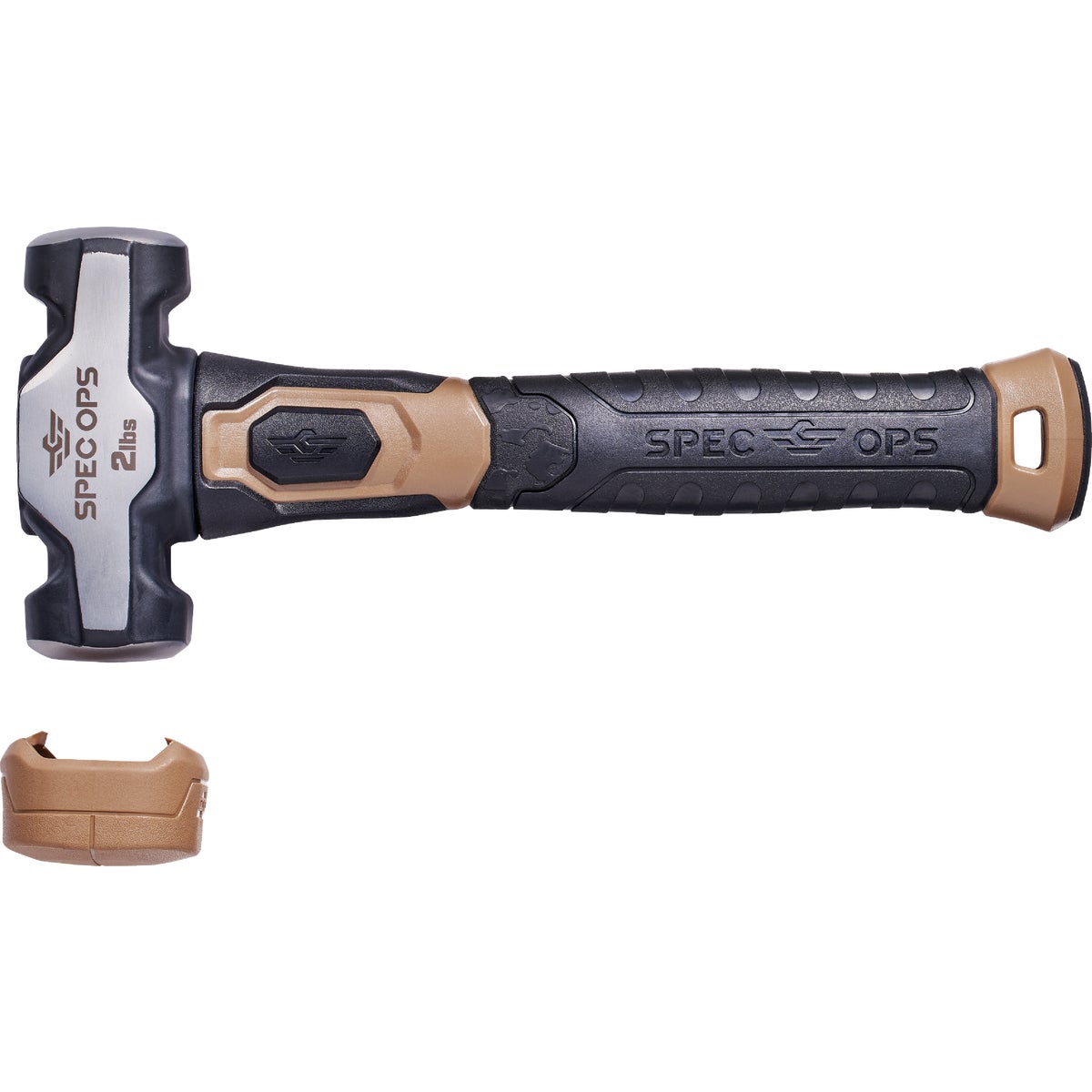 Spec Ops Tools 2 Lb. Drilling Sledgehammer with Soft Mallet Cap