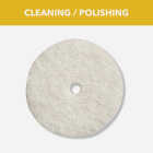 Emery 1/2 In. Felt Polishing Wheel Image 2
