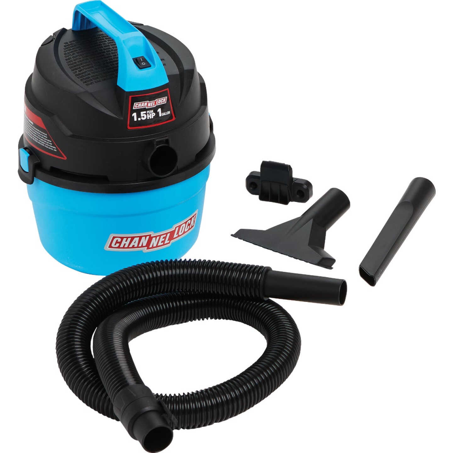 Channellock Micro 1 Gal. 1.5-Peak HP Wet/Dry Vacuum Image 1