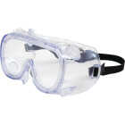 Safety Works Chemical and Impact Gray Tint Frame Safety Goggles with Anti-Fog Clear Lenses Image 1