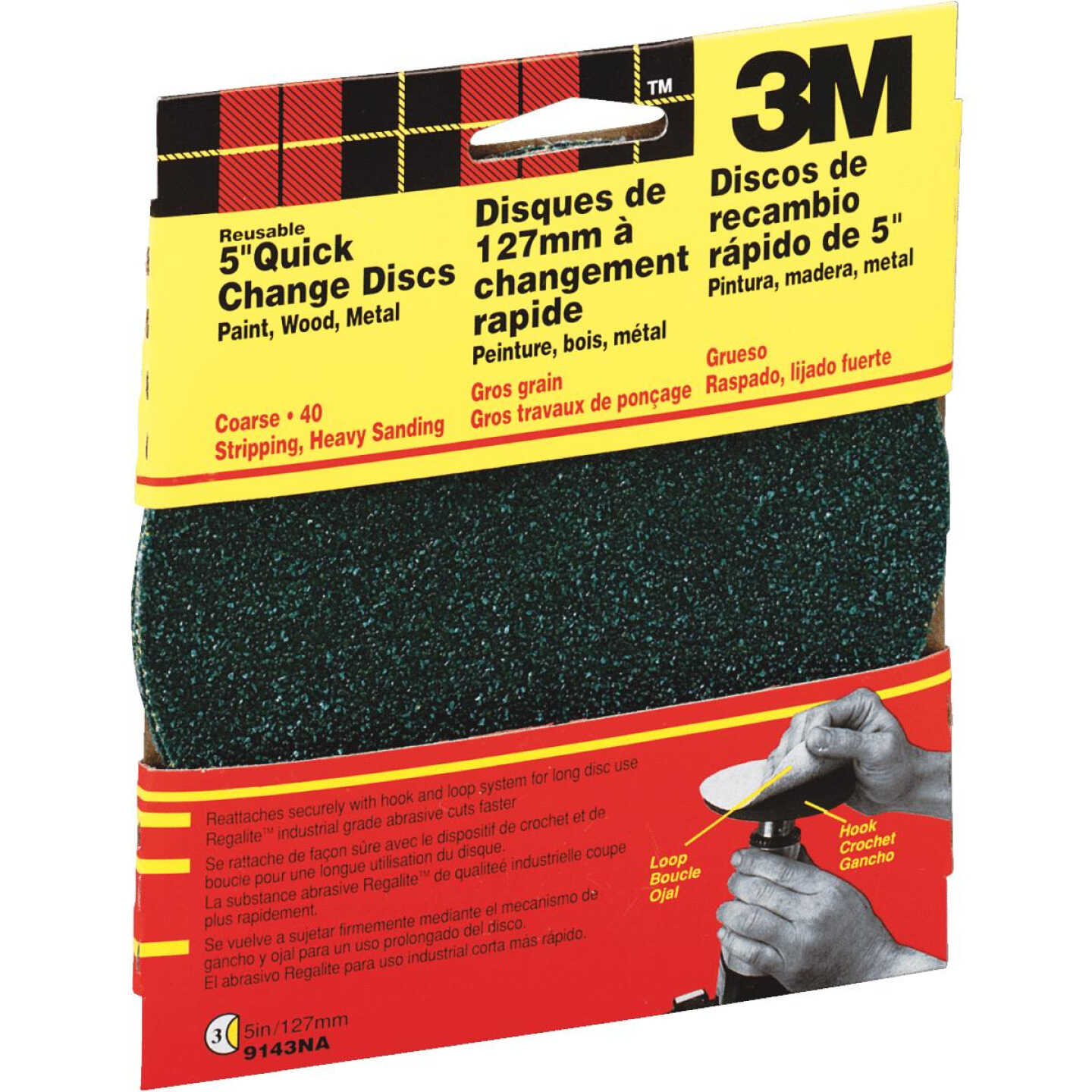 5" COARSE SANDING DISC Image 1