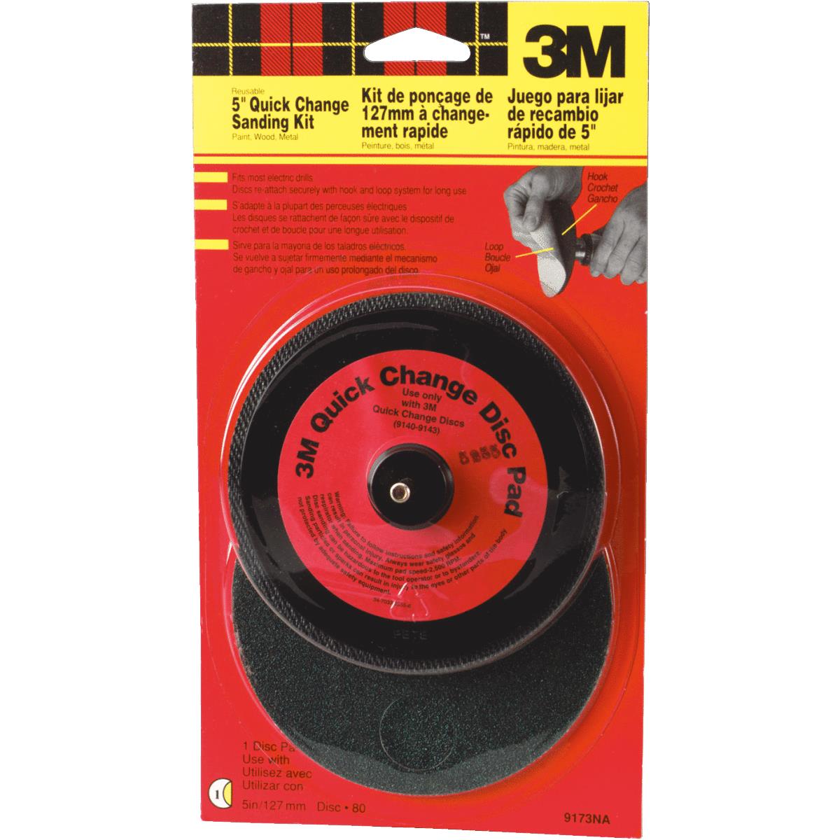 5" SANDING PAD DISC