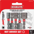 Diablo 1-7/8 In. Magnetic Nutdriver Set (5-Piece) Image 1