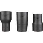 Milwaukee Black Plastic Hose and Accessory Vacuum Conversion Fitting Kit (3-Piece) Image 1