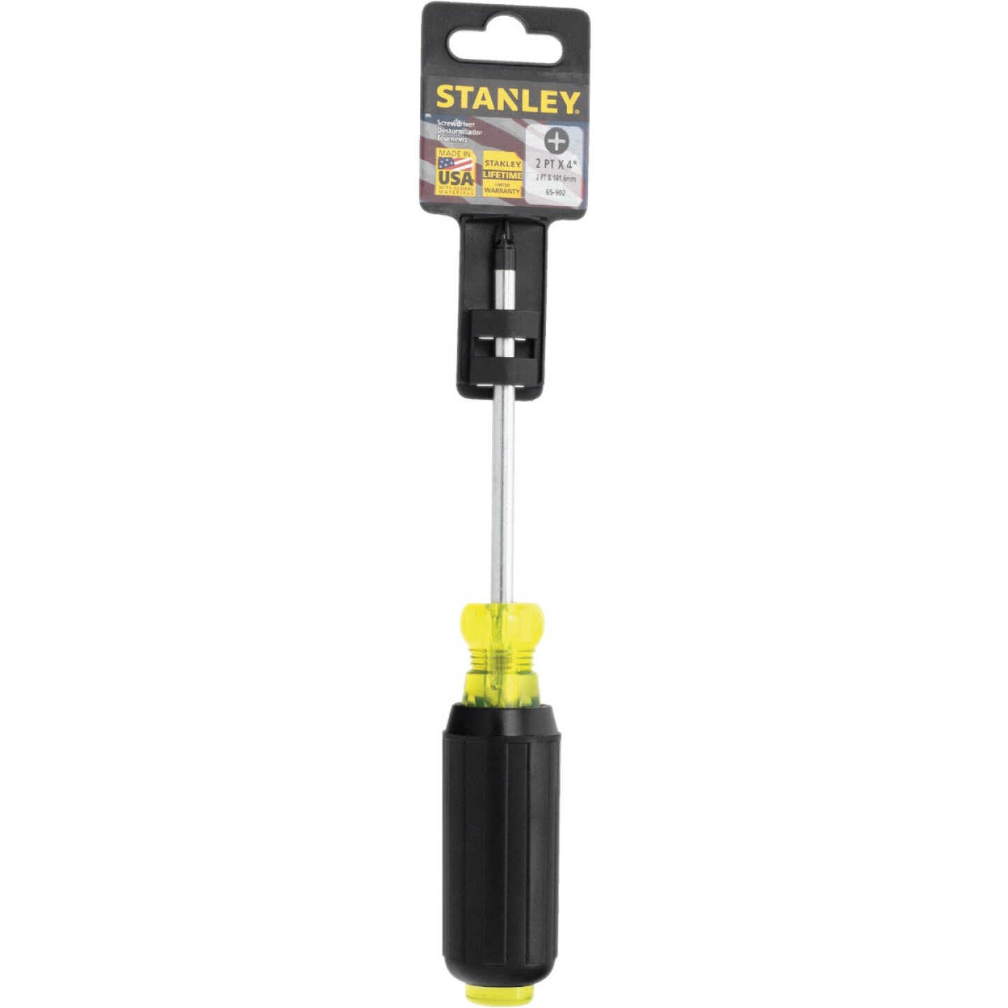 Stanley #1 x 3 In. Vinyl Grip Phillips Screwdriver Image 5