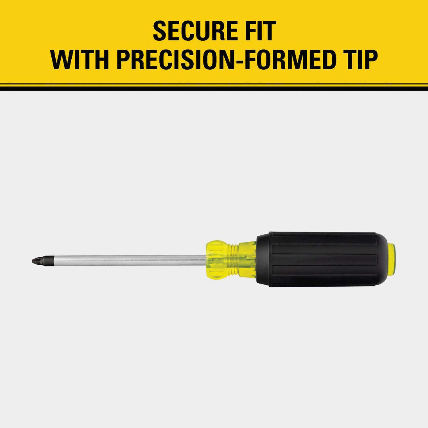 Stanley #1 x 3 In. Vinyl Grip Phillips Screwdriver Image 3