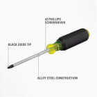 Stanley #2 x 4 In. Vinyl Grip Phillips Screwdriver Image 2
