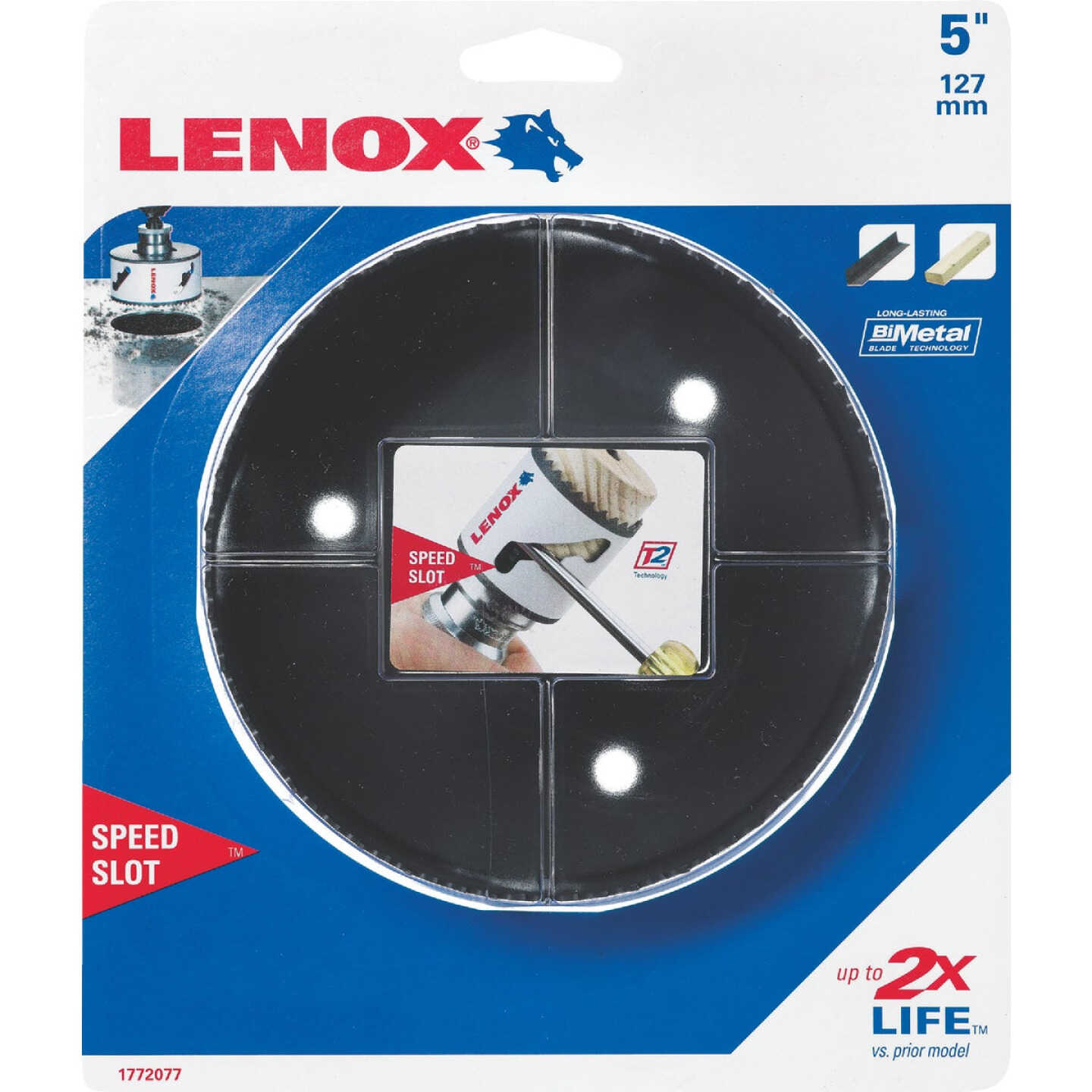 Lenox Speed Slot 5 In. Bi-Metal Hole Saw Image 1