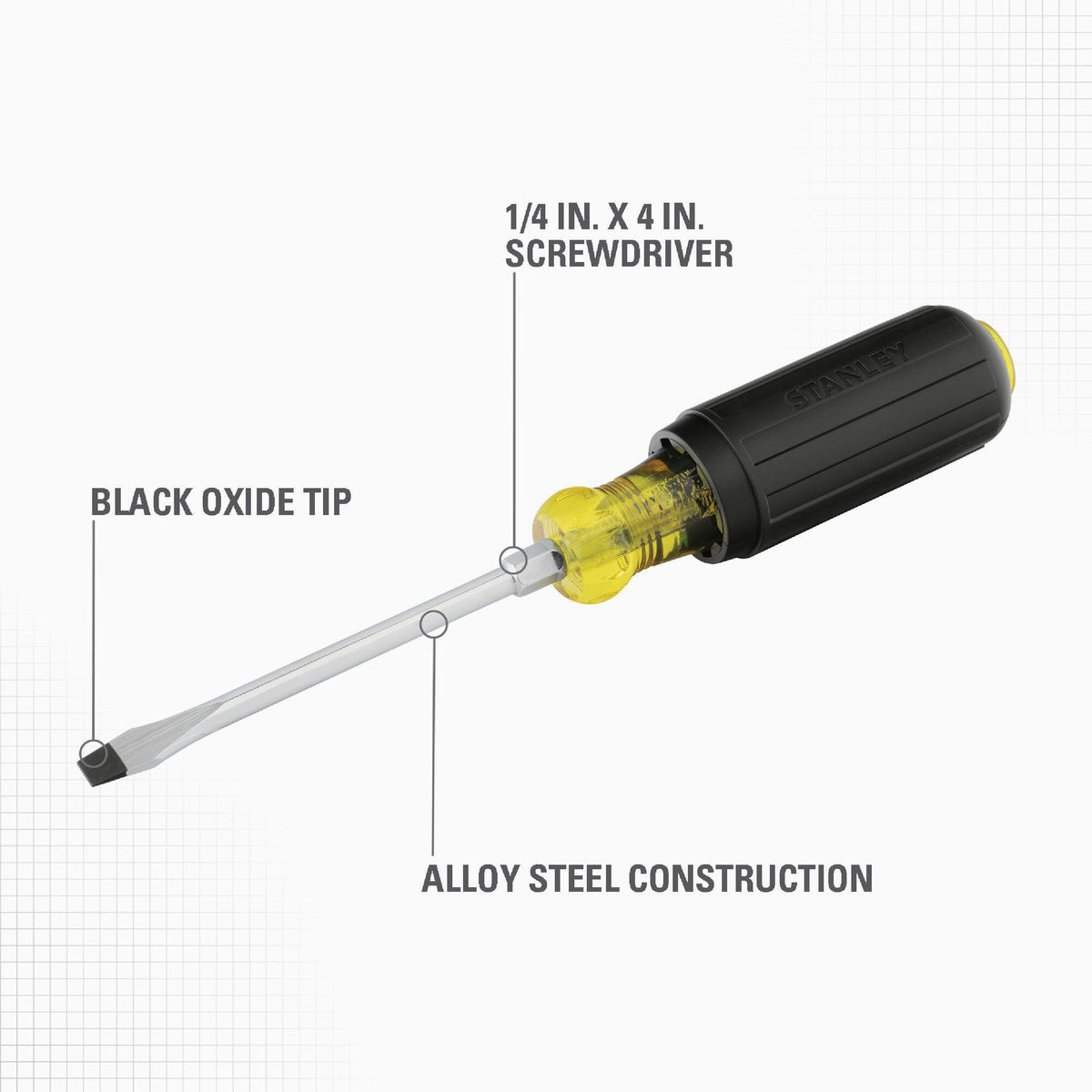 Stanley #2 x 1-1/2 In. Vinyl Grip Phillips Screwdriver Image 2
