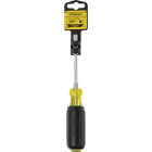 Stanley 1/4 In. x 4 In. Standard Vinyl Grip Slotted Screwdriver Image 2