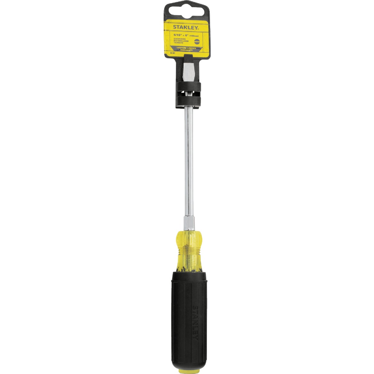 Stanley 5/16 In. x 6 In. Standard Vinyl Grip Slotted Screwdriver Image 5