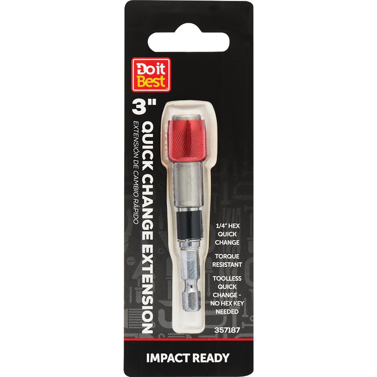 Do it Best 3 In. Impact Duty Quick Change Bit Extension