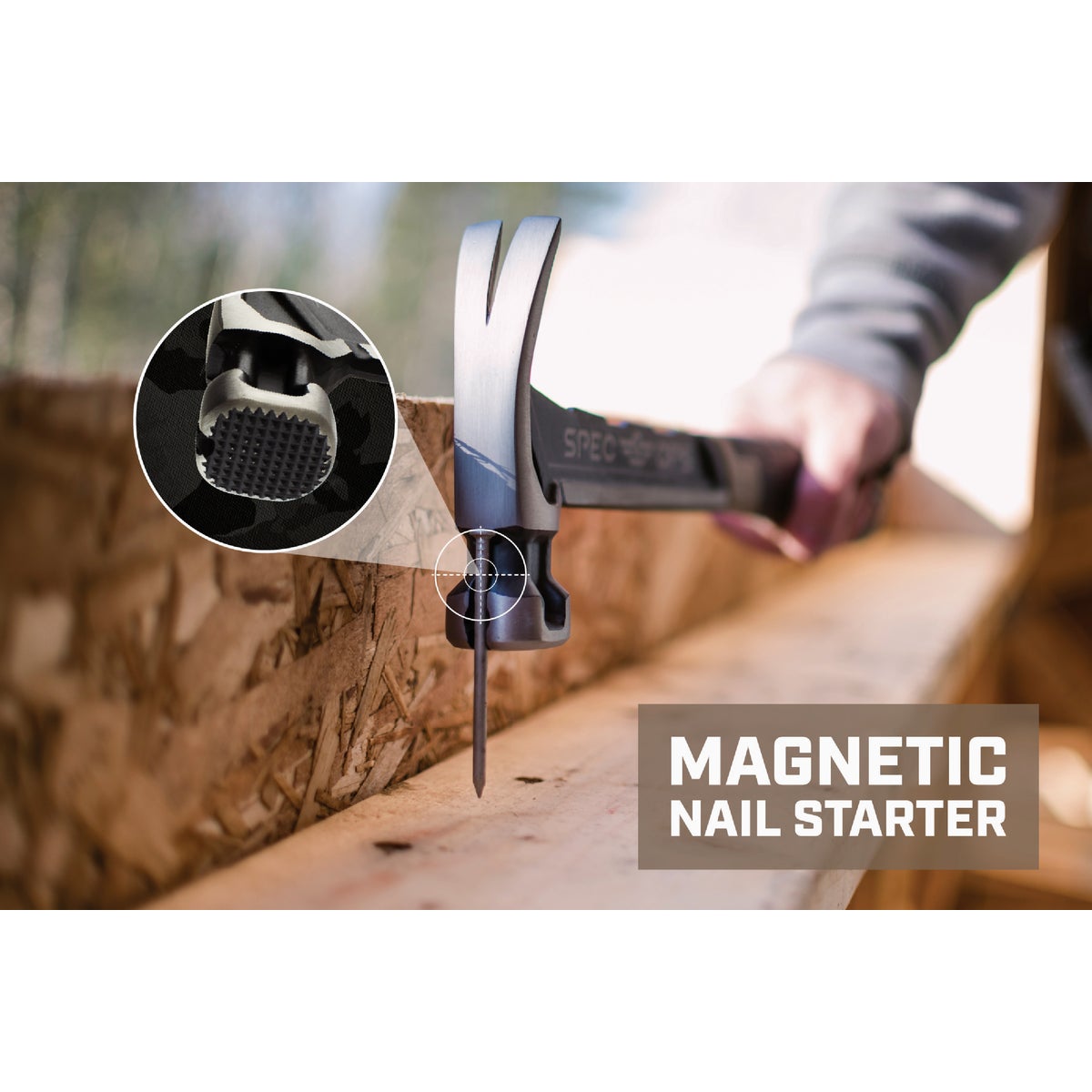 Spec Ops 22 Oz. Milled-Face Rip Claw Framing Hammer Image 6