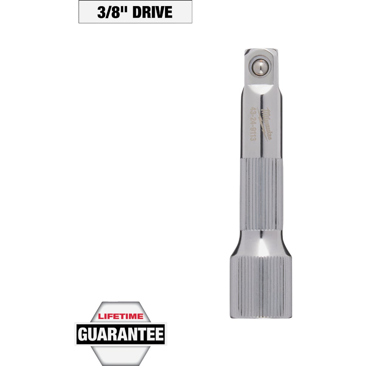 Milwaukee 3/8 In. Drive 3 In. Socket Extension