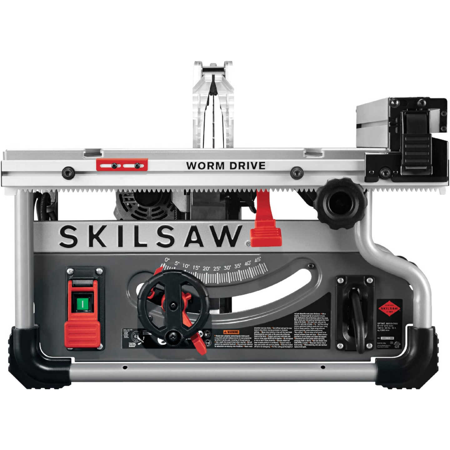 SKILSAW 15-Amp 8-1/4 In. Portable Worm Drive Table Saw Image 1