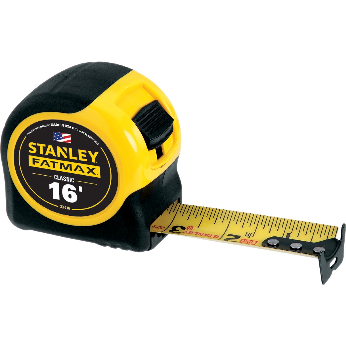 Stanley FatMax 16 Ft. Classic Tape Measure with 11 Ft. Standout Image 6