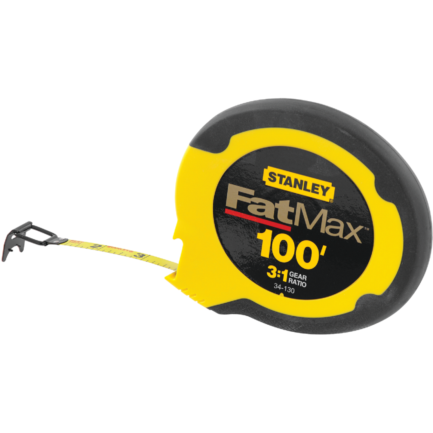 Stanley FatMax 100 Ft. Steel Closed Case Reel Tape Image 1