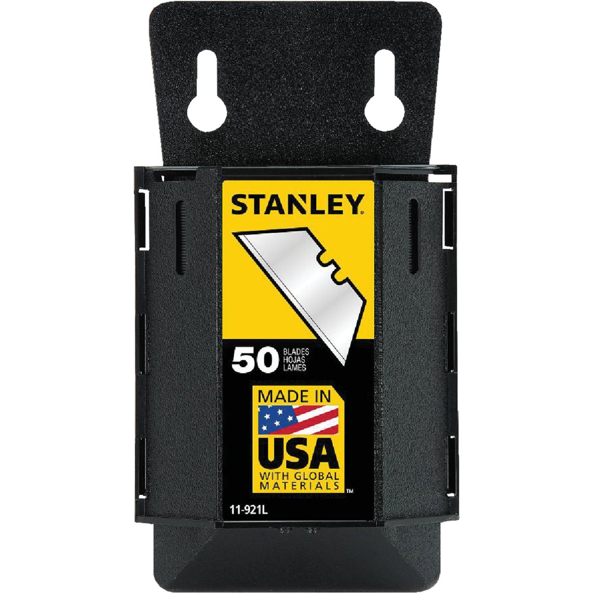 Stanley 2-Point Heavy-Duty 2-7/16 In. Utility Knife Blade (50-Pack) Image 1
