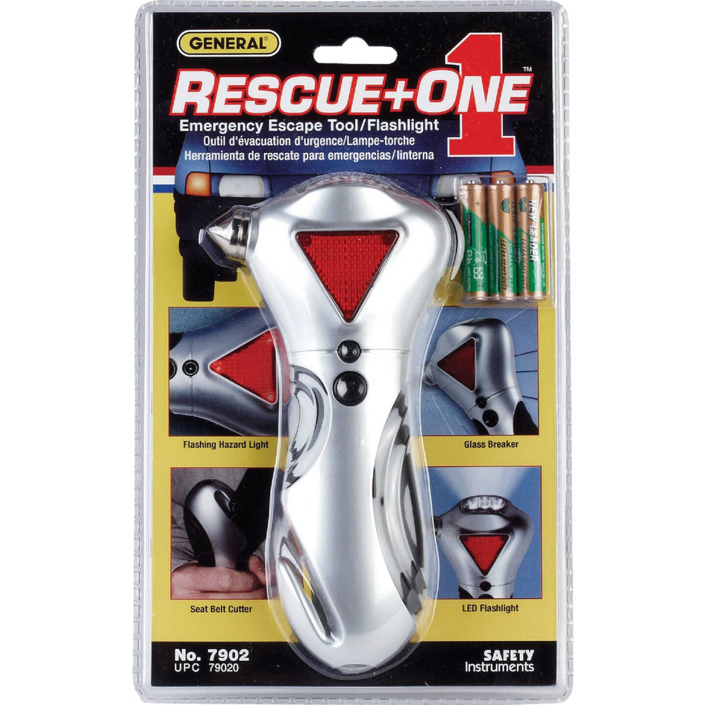 General Tools Rescue+One 4-in-1 Car Rescue Tool Image 5