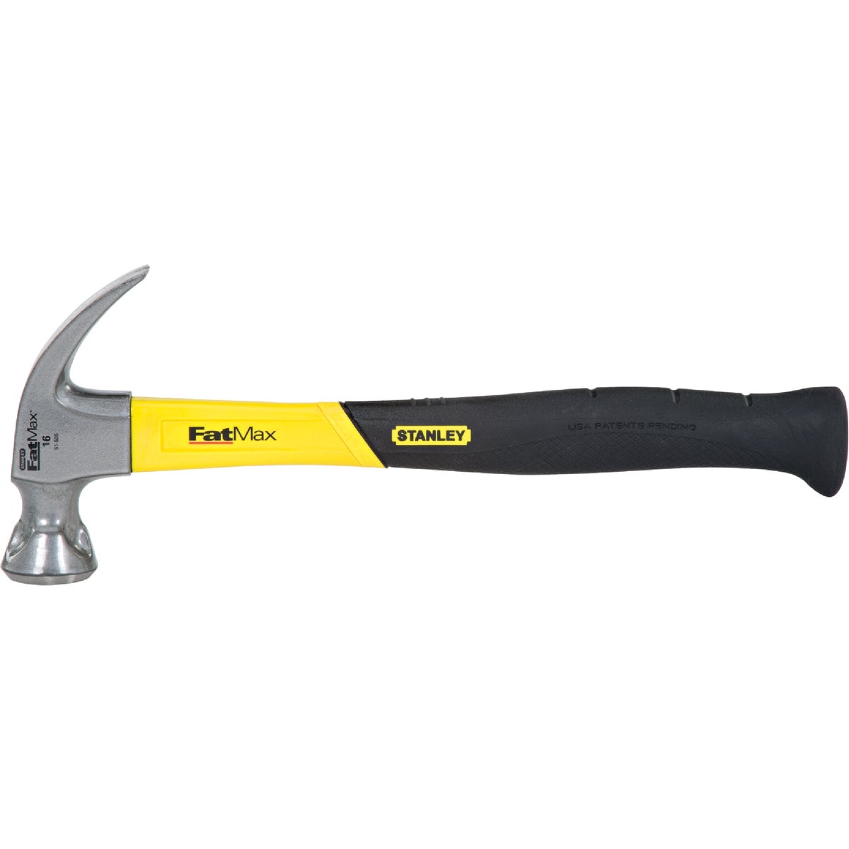 Stanley FatMax 16 Oz. Smooth-Face Curved Claw Hammer with Graphite Handle Image 2