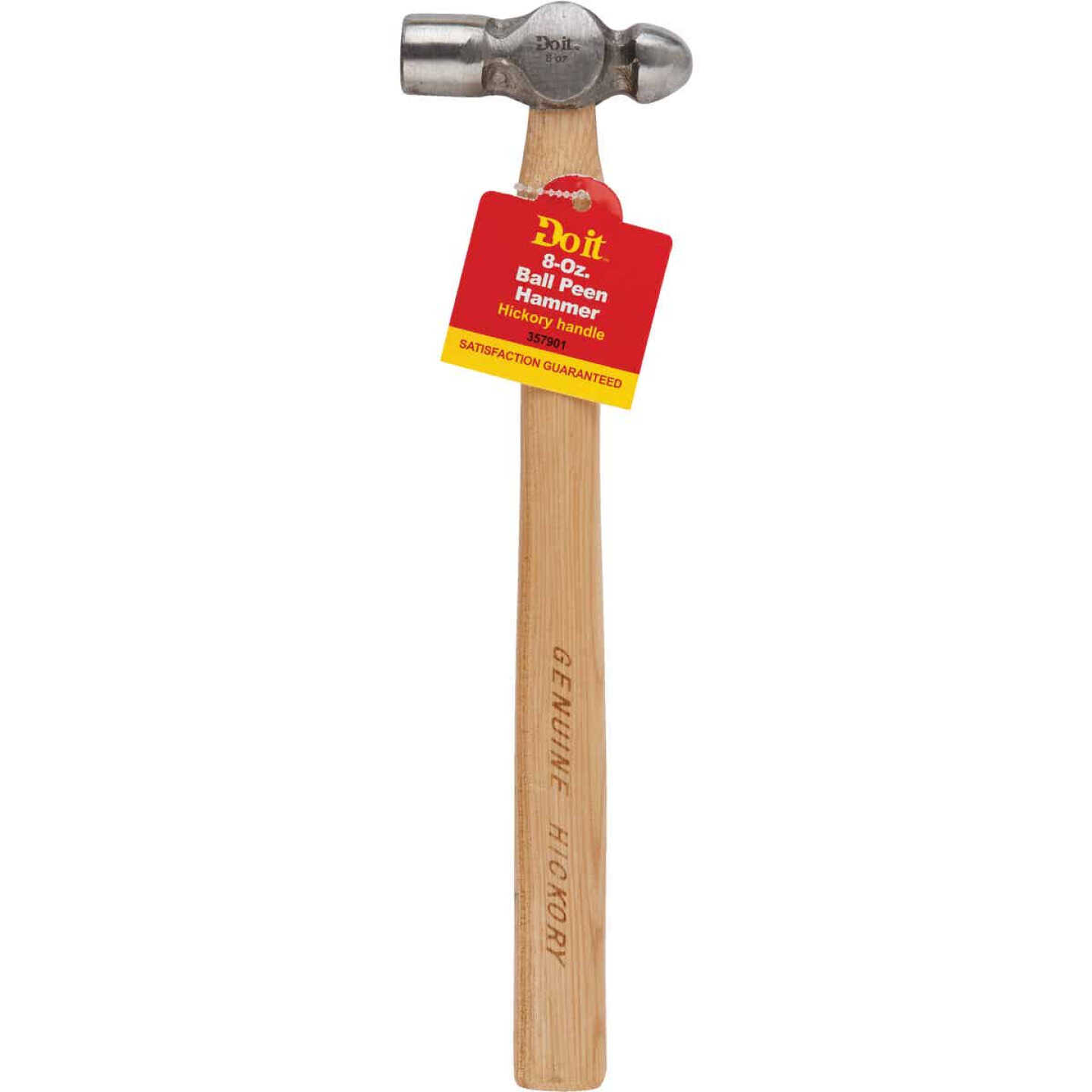 Do it 8 Oz. Steel Ball Peen Hammer with Hickory Handle Image 2