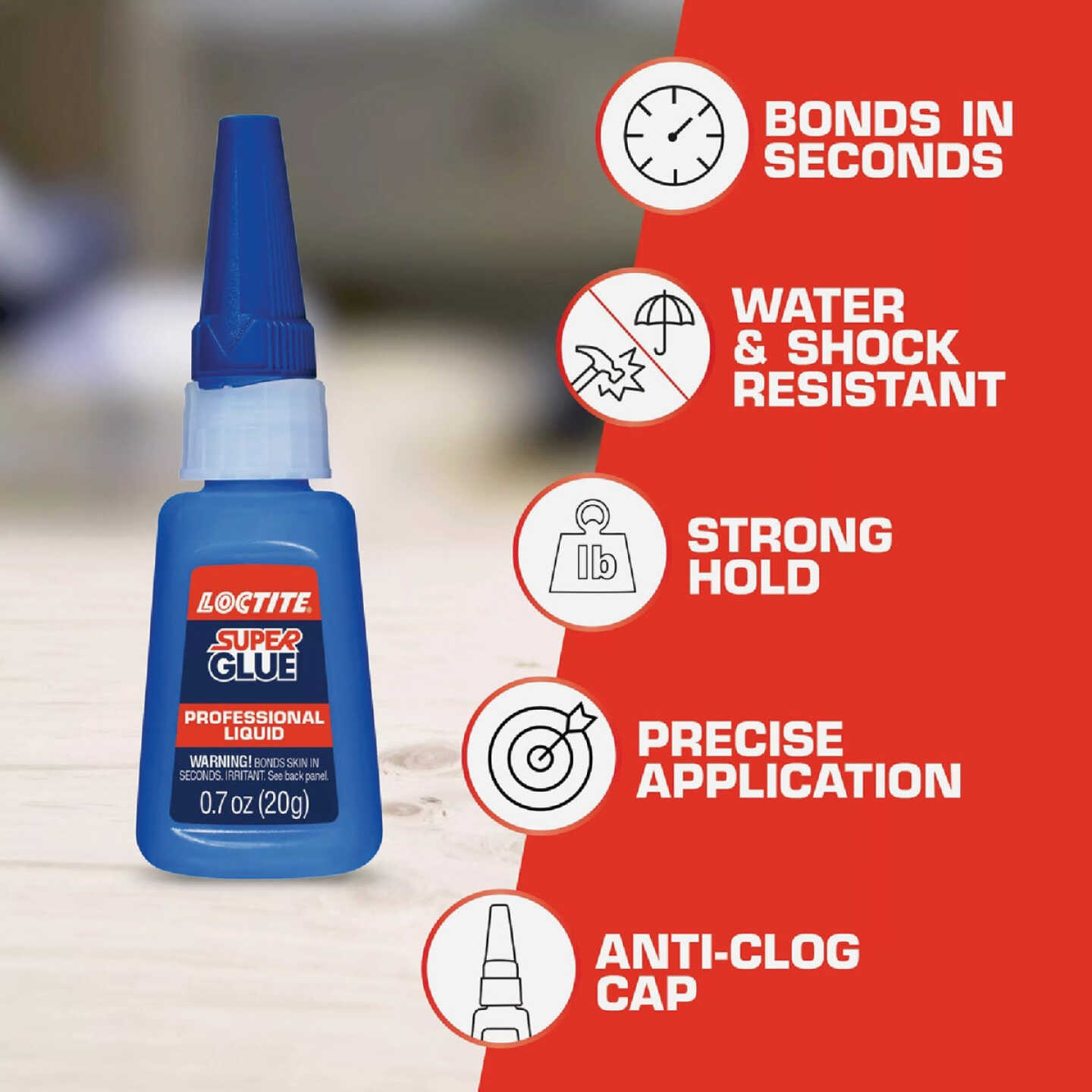 LOCTITE 0.71 Oz. Liquid Super Glue Image 4