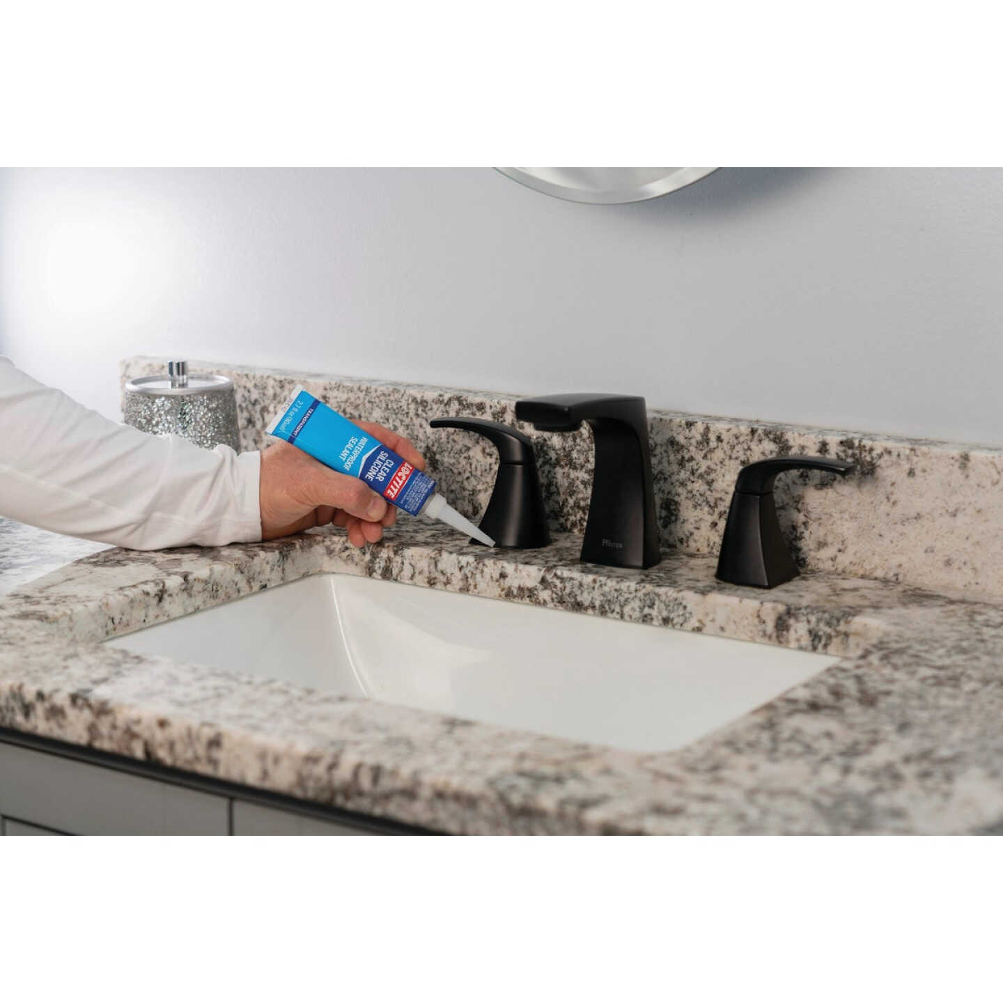 Loctite 2.7 Oz. Clear Silicone Sealant Image 2