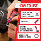 LOCTITE Blue 242 0.2 Oz. Blue Threadlocker Image 3