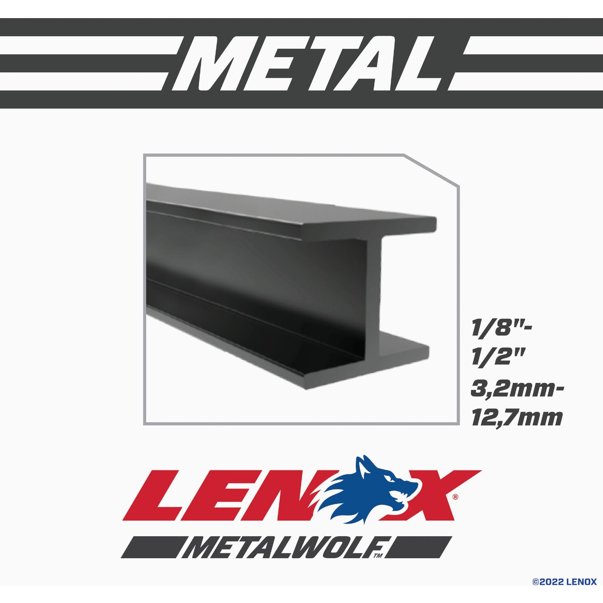 Lenox METALWOLF WAVE EDGE 6 In. 14 TPI Medium Metal Reciprocating Saw Blade (5-Pack) Image 4