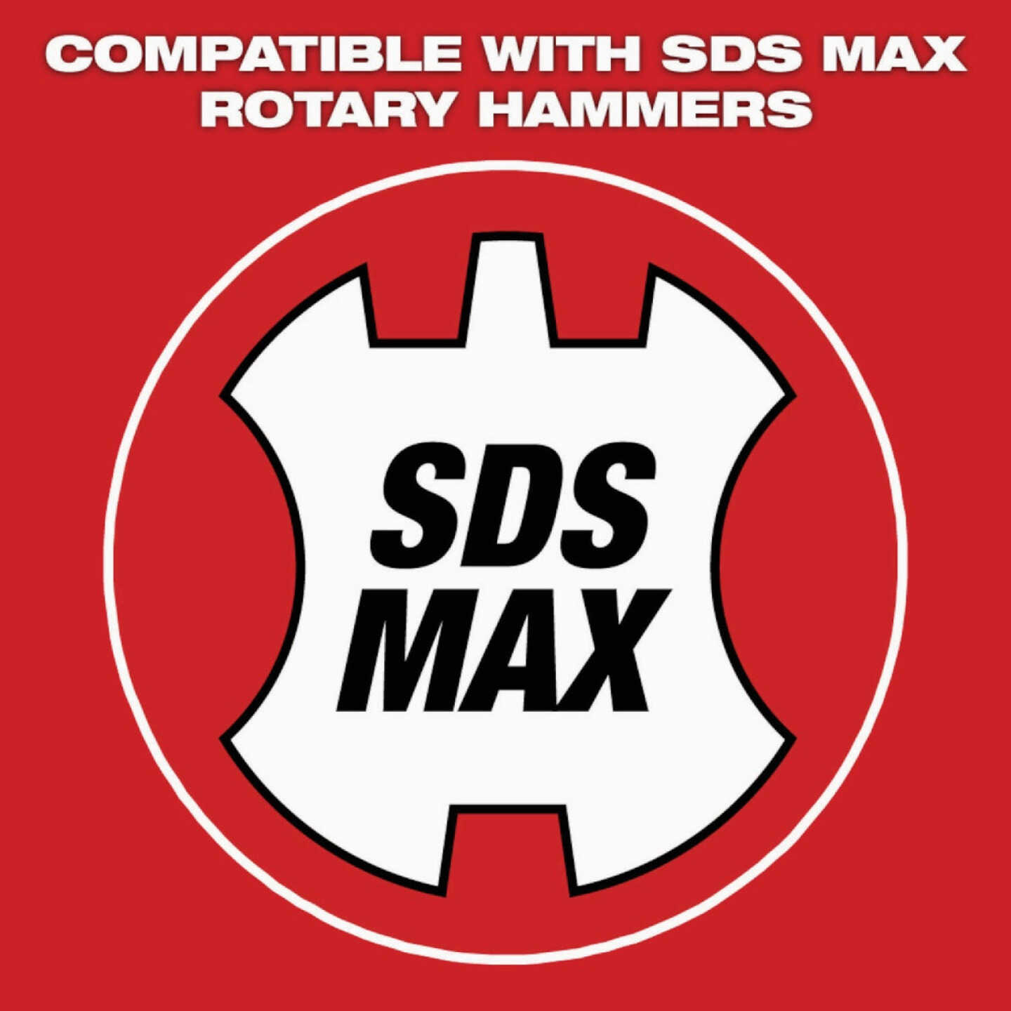 Milwaukee SLEDGE SDS-MAX 2 In. x 15 In. Tile Chisel Image 3