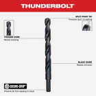 Milwaukee THUNDERBOLT 15-Piece Black Oxide Drill Bit Set, 1/16 In. through 3/8 In. Image 3