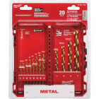 Milwaukee THUNDERBOLT 20-Piece Titanium Drill Bit Set, 1/16 In. thru 1/2 In. Image 4